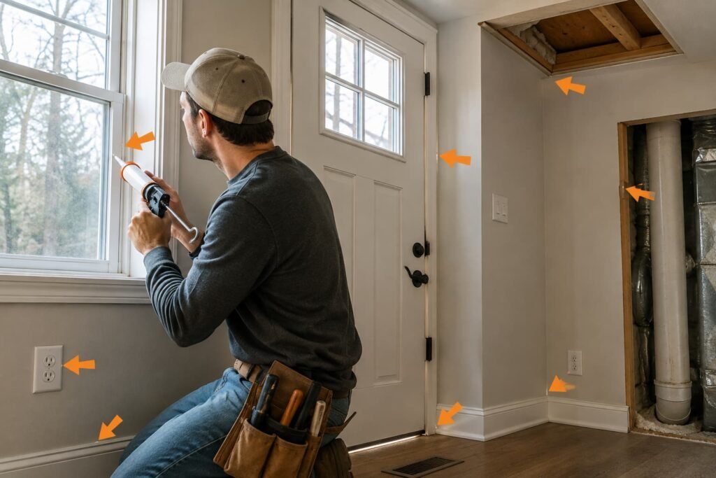 How to Air Seal Your House